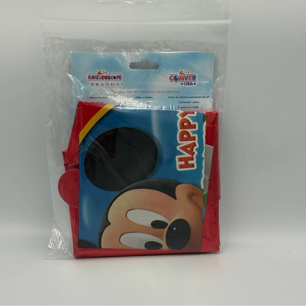 Disney Mickey Mouse 2nd Birthday Balloon set - 5 piece Birthday -‎ NEW